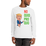 No Quid Pro Quo ... Crossed Fingers - Long sleeve T