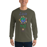 Live WE World Long sleeve T shirt