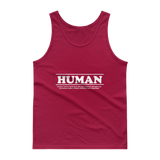 HUMAN Ingredients Tank Top (White letter)