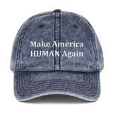 Twill Cap - Make America Human Again