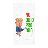 No Quid Pro Quo...Fingers Crossed...Beach Towel