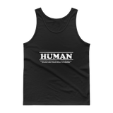 HUMAN Ingredients Tank Top (White letter)