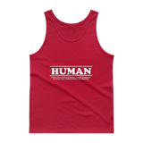 HUMAN Ingredients Tank Top (White letter)