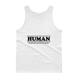 HUMAN Ingredients Tank Top (Black letter)