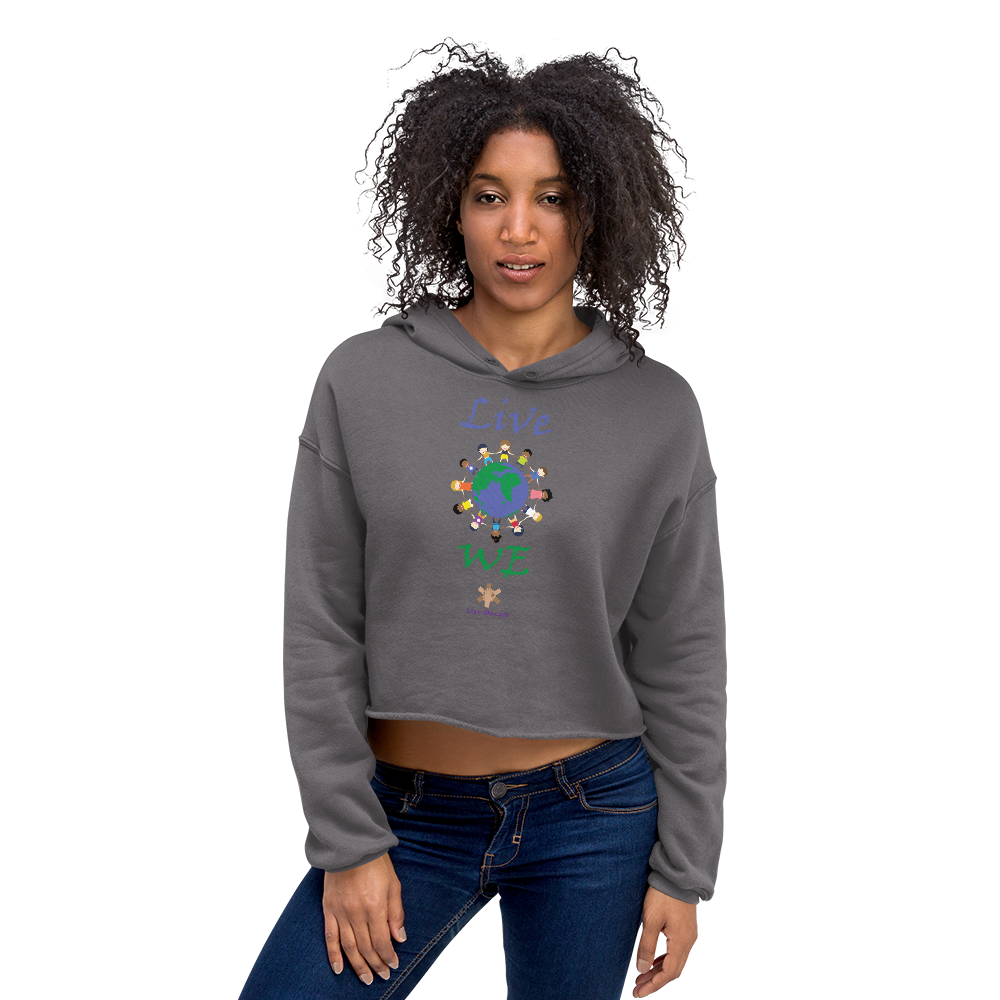 Live WE World Womens Hoodie