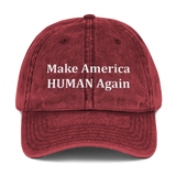 Twill Cap - Make America Human Again