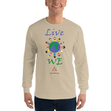 Live WE World Long sleeve T shirt