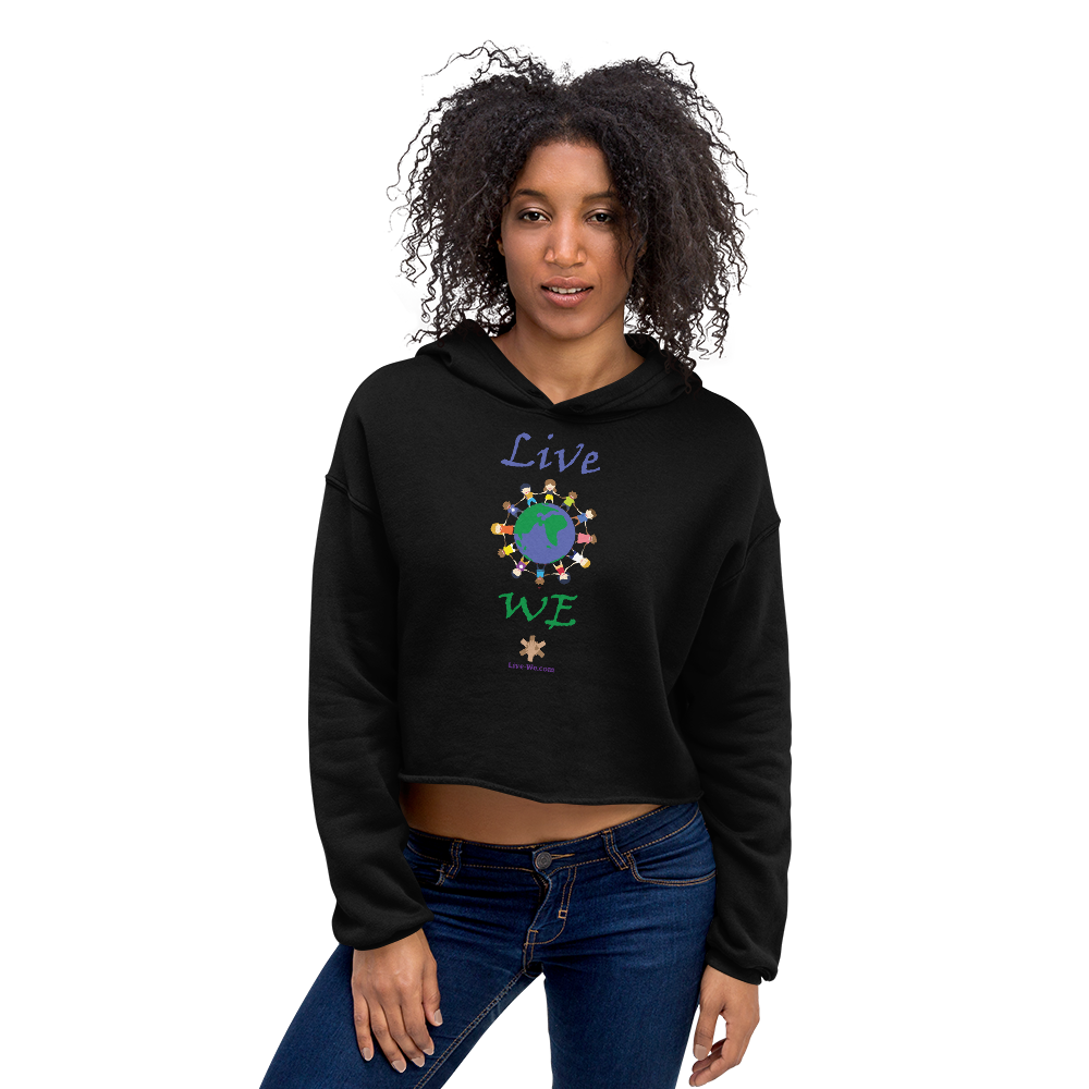 Live WE World Womens Hoodie