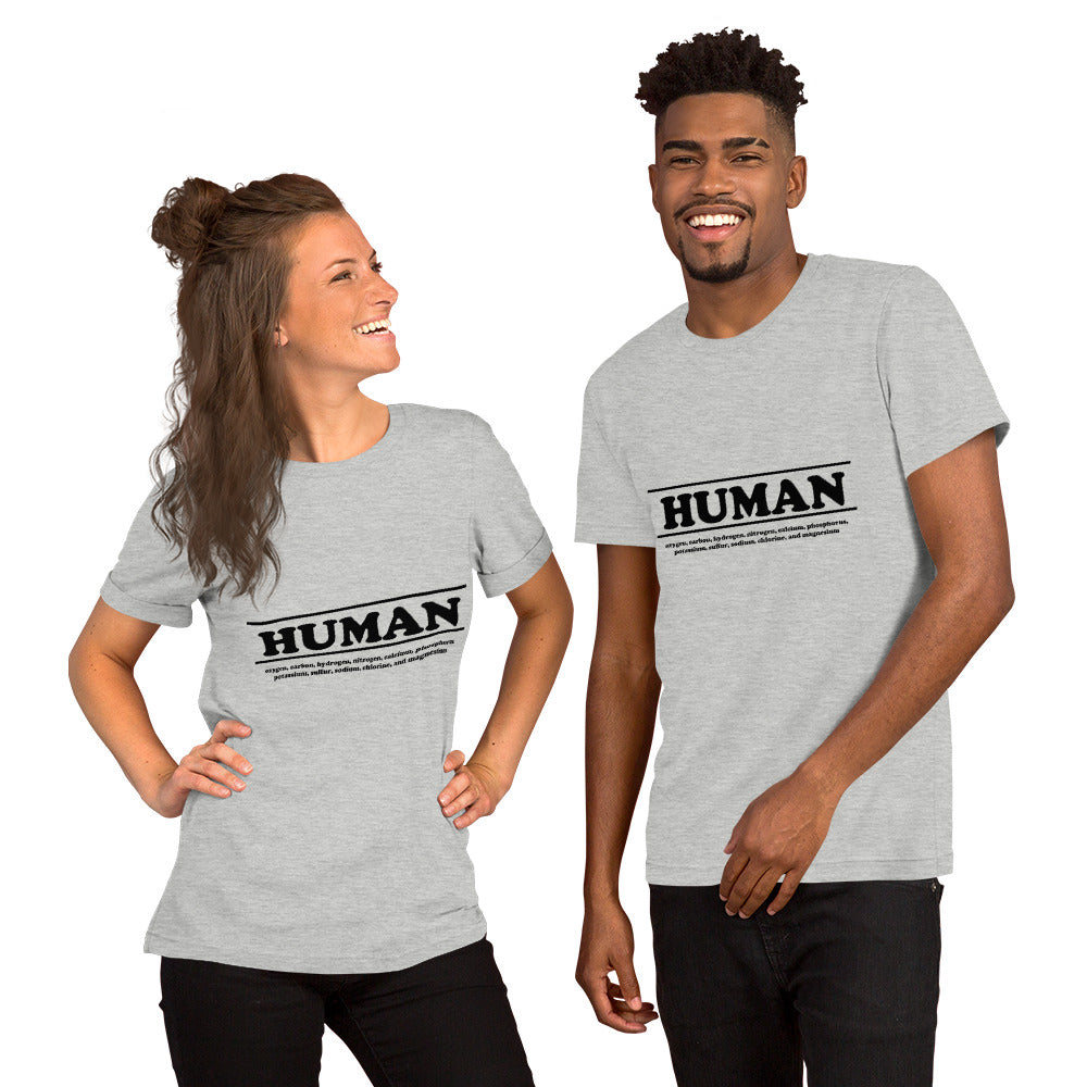 HUMAN Ingredients -  T Shirt (Black letters)