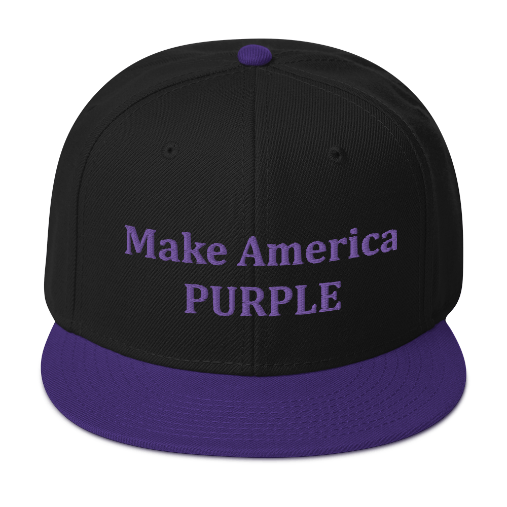 Make America Purple cap